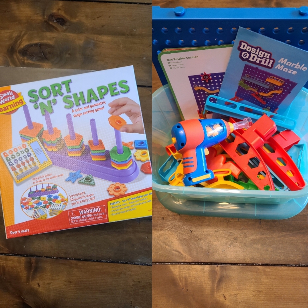 Sort 'n Shapes + Design Drill
